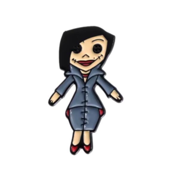 Jewelry - 3/20 Coraline Other Mother Enamel Pin